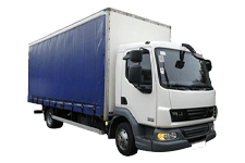 Car Hire Strabane - 7.5 Tonne Curtain Side Truck - Truck hire Strabane